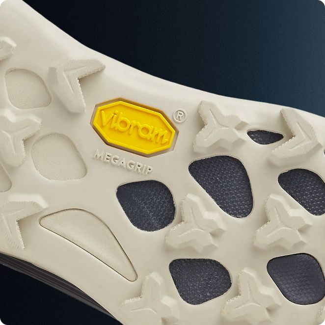 Closeup of Merrell Agility Peak 6 shoes